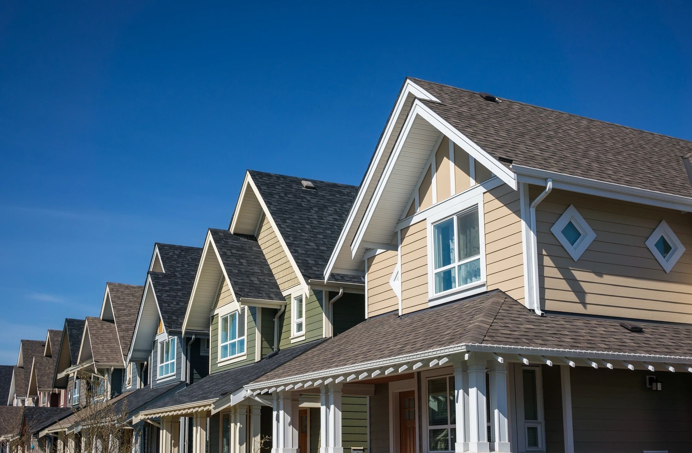 Storm roof damage repair inspection
